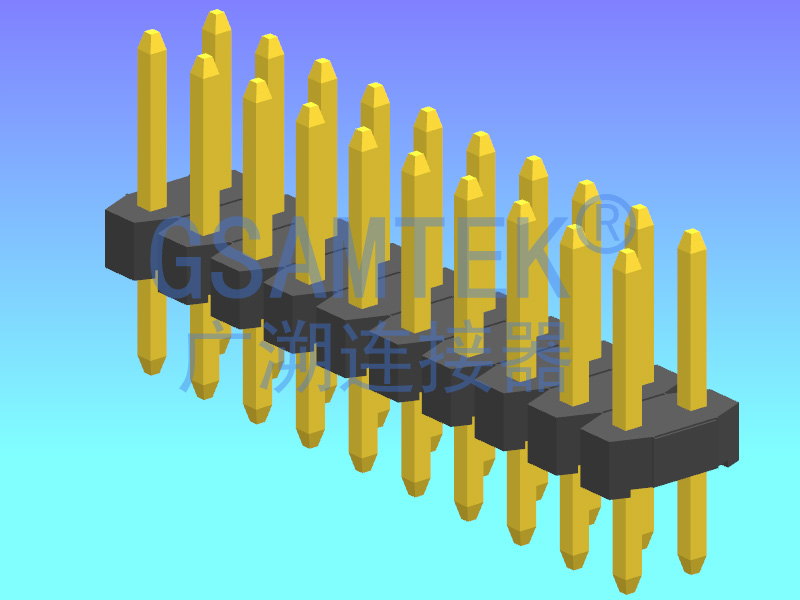 雙排180度排針PH2.00 H1.5 W4.0