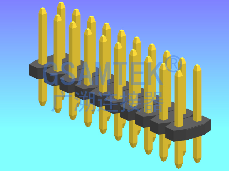 雙排180度排針PH2.00 H1.0 W4.0