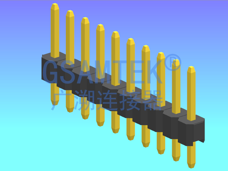 單排180度排針 PH2.54 H2.5 W2.5