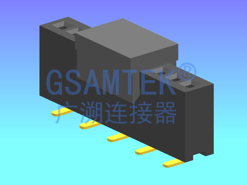 單排SMT排母 PH1.27 H4.3 U型