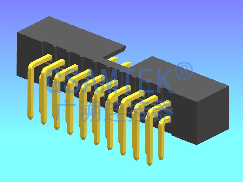 雙排90度簡(jiǎn)牛 PH2.0 H5.7 W5.5